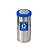 Lixeira 50 litros em aço inox com tampa flip-top colorida - Imagem 2
