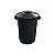 Lixeira 60 litros em plástico com tampa de sobrepor - Imagem 1