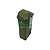 Lixeira 50 litros abertura frontal - Imagem 3