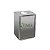 Lixeira 20 litros em aço inox 304 fast food para descarte de líquidos - Imagem 1