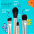 Kit de Pincéis Glamlite SCOOBY-DOO™ EYE BRUSH SET - Imagem 2