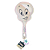 Espelho Profusion Cosmetics Casper The Friendly Ghost Glow In The Dark Hand Held Mirror | Gasparzinho - Imagem 1