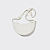 Mini Bolsa de Ombro Uniqlo Round Mini Shoulder Bag | Cor: 01 Off White - Imagem 1