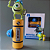Carregador Portátil Fantasy Usb Disney Pixar Monsters Inc. Scream Canister Power Bank 5000mAh - Imagem 1