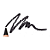 Lápis Multifuncional Make Up For Ever Artist Color Pencil Brow, Eye & Lip Liner | Cor: 100 Whatever Black - Imagem 2