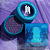 Sombra Unitária Colourpop x Haunted Mansion Super Shock Shadow | Cor: Stare Down - Imagem 1