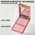 Iluminador Patrick Ta Major Glow Crème & Powder Light Reflecting Translucent Highlighter Duo | Cor: My Love - Imagem 9