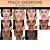 Corretivo Natasha Denona Hy-Glam Brightening & Hydrating Medium to Full Coverage Crease Proof Serum Concealer | Cor: P1 - Imagem 3