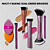 Kit de Pincéis Real Techniques Big Blends Energy Brush + Dual-Sided Puff Set - Imagem 4
