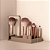 Kit de Minis Pincéis Real Techniques New Nudes 2.0 On-The-Glow Mini Brush Set + Mirrored Compact - Imagem 6