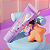 Gloss Labial Essence Polly Pocket Lip Glaze | Cor: 03 Polly2K | EDIÇÃO LIMITADA - Imagem 2