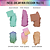 Mini Paleta de Sombras Danessa Myrics Beauty Mini Pastel Dream Freedom Palette | EDIÇÃO LIMITADA - Imagem 3