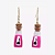 Brinco Hot Topic Disney The Emperor's New Groove Replica Vial Drop Earrings | A nova Onda do Imperador - Imagem 1