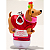 Suporte para Higienizador Bath and Body Works "PocketBac Holder" Festive Dog Light-Up - Imagem 1