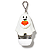 Suporte para Higienizador Bath and Body Works " PocketBac Holder " Light-up Glow-in-the-Dark Ghost - Imagem 1