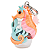 Suporte para Higienizador Bath and Body Works "PocketBac Holder" Seahorse - Imagem 1
