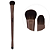 Pincel de Ponta Dupla Underpainting Dual-Ended Sculpting Brush - Imagem 1