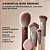 Kit Pincéis Real Techniques New Nudes 2.0 5 Piece Face Makeup Brush Set - Imagem 3