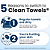 Toalha Facial Clean Skin Club Travel Disposable Face Towel for Improved Skin | XL - 10ct - Imagem 6