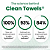 Toalha Facial Clean Skin Club Sensitive Skin Towels | XL - 10ct - Imagem 7