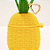Suporte de Higienizador Bath and Body Works Pineapple PocketBac Holder - Imagem 1