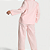 Pijama Longo Victoria's Secret Heritage Cotton Shadow Stripe Long Pajama Set TM M | Cor: Pretty Blossom Shadow Stripe - Imagem 2