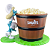Balde de Pipoca Cinemark Smurfs Barrel Popcorn Bucket - Imagem 1