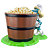 Balde de Pipoca Cinemark Smurfs Barrel Popcorn Bucket - Imagem 2