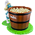 Balde de Pipoca Cinemark Smurfs Barrel Popcorn Bucket - Imagem 3