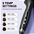 Escova Secadora Wavytalk Blowout Boost Grande Ionic Thermal Brush | Cor: Preto - Imagem 5