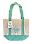 Mini Sacola Reutilizável Trader Joe's Large Canvas Tote Bag | Cor: Verde | EDIÇÃO LIMITADA - Imagem 1
