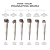 Pincel para Base Morphe M103 Angled Cream & Liquid Foundation Brush - Imagem 4