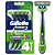 Gillette Sensor3 Sensitive Men's Disposable Razors | 4 Unidades - Imagem 1