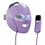 Máscara Facial de LED Shark Beauty CryoGlow Red Blue & Infrared iQLED Face Mask & Under Eye Cooling | Cosmic Violet - Imagem 1
