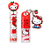 Duo Balm Labial e Gloss Labial Lip Smacker X Hello Kitty Fruity Lip Balm & Gloss Duo - Imagem 2