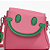 Bolsa Hoodies For Heroes Smile Today Xl Crossbody | Cor: Candy Pop - Imagem 2