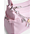 Bolsa Madden NYC Women’s Shoulder Bag with Charm | Pink - Imagem 3