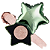 Sombra Unitária Marc Jacobs Beauty Born Star Cream-to-Powder Long-Wear Eyeshadow | Cor: 140 Shady - Imagem 1