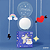 Iluminador Colourpop Crystal Glow Bouncy Highlighter | Cor: Sparkling Angel | BT21 - Imagem 1
