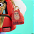 Chaveiro Loungefly The Emperor’s New Groove Good and Bad Kronk Reversible Mini Backpack Keychain Charm - Imagem 3