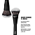 Kit Makeup By Mario Mario's Face and Eye Trio Cosmetic Brush Set - Imagem 3