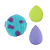 Kit Esponjas Profusion Cosmetics Monters Inc 3 PC Sponge Set - Imagem 2