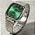 Relógio Casio Vintage A138 Prata Verde - Imagem 3