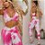 Legging Frizo Tyedie Pink - Imagem 1