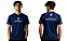 CAMISETA AZUL UNISSEX - NOVO - Imagem 1
