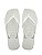 Havaianas slim square lisa branca - Imagem 1