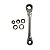 Chave Estrela C/Catraca Soquete VONDER 8 A 19MM - Imagem 3