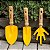 Conjunto De Ferramentas Para Jardinagem Vonder Com 3 Peças Amarelo Com Cabo De Madeira Original - Imagem 7