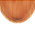 GAMELA OVAL BAMBOO 33cm x 23cm MOR - Imagem 3