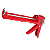 Aplicador Vermelho Para Silicone Nove54 Em Aço Carbono Excelente Qualidade Profissional Envio Rápido - Imagem 3